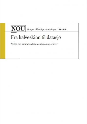 Utkast Til Ny Lov Om Samfunnsdokumentasjon Og Arkiv | IKA Møre Og Romsdal