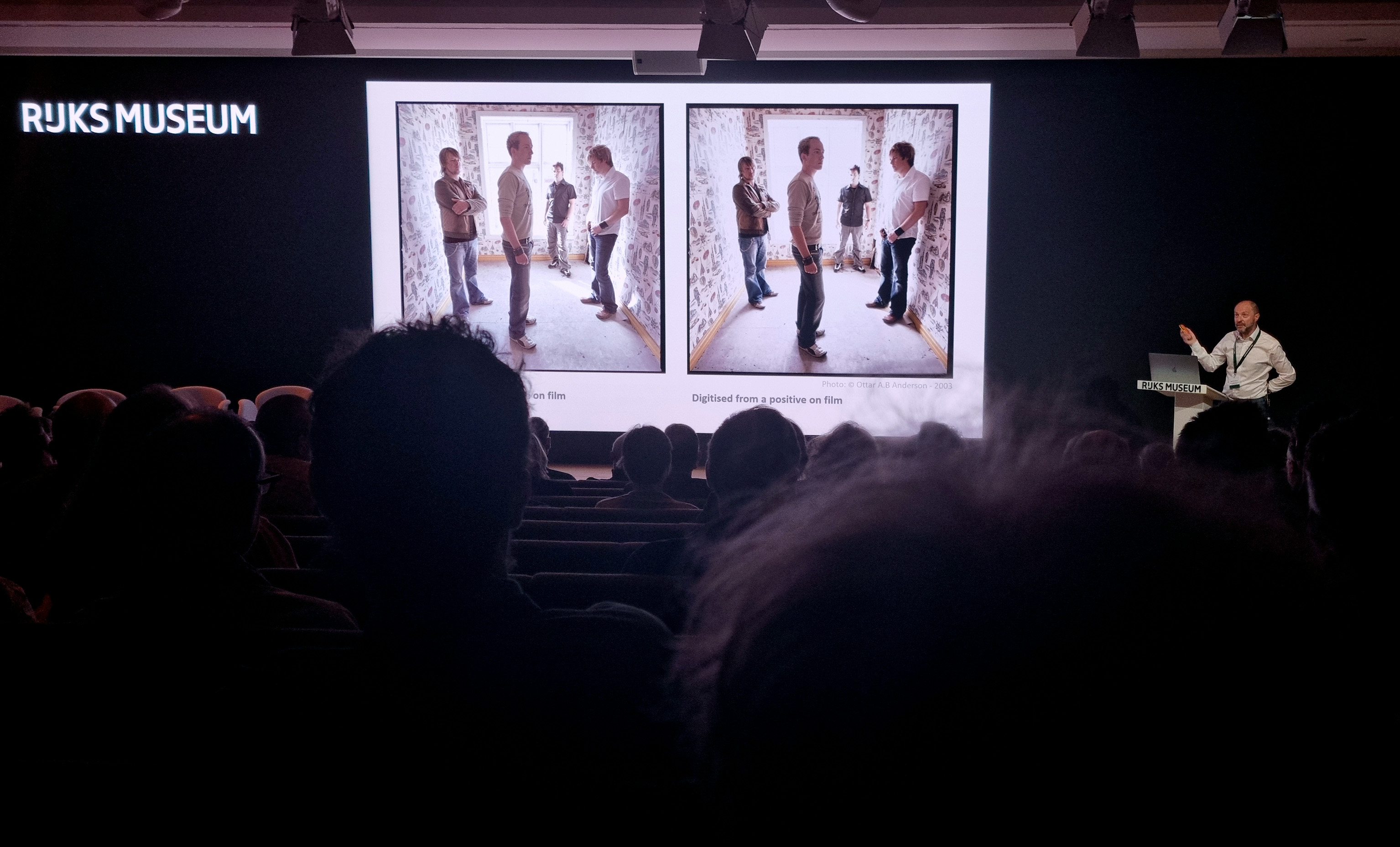 Presentasjon ved 2and3D Photography-konferansen ved Rijksmuseum